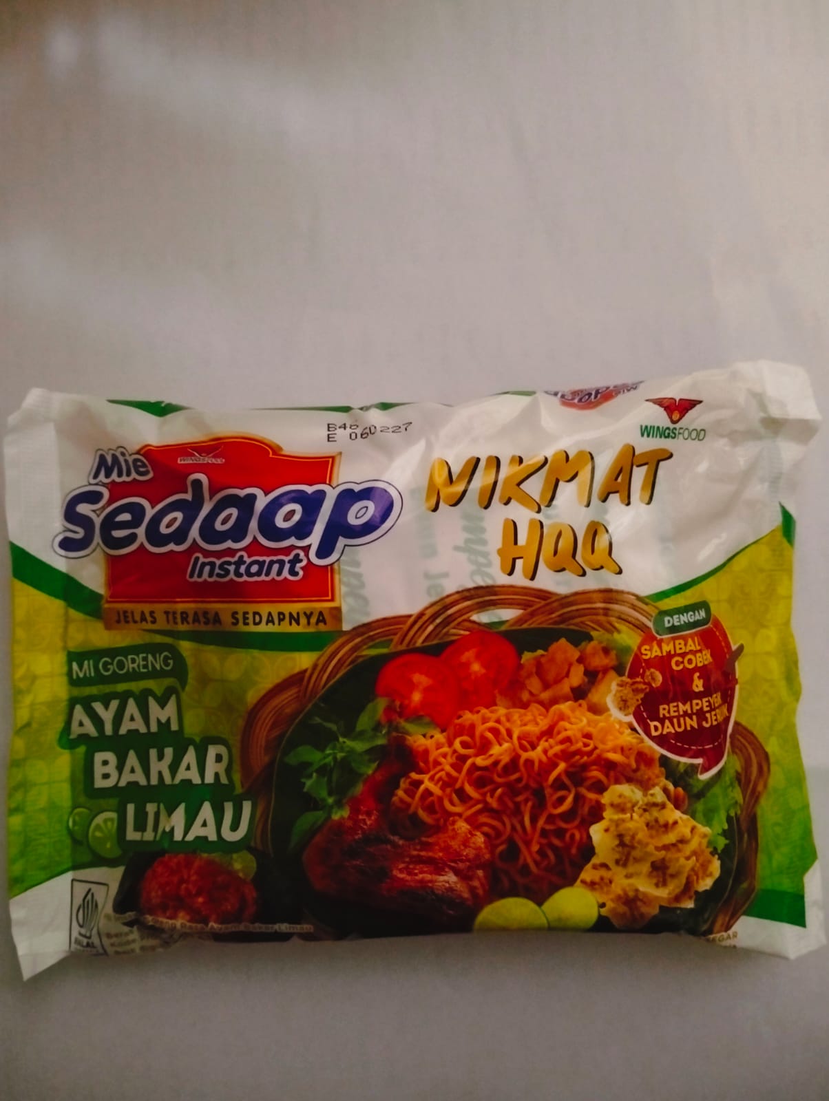 MIE SEDAP AYAM BAKAR LIMAU