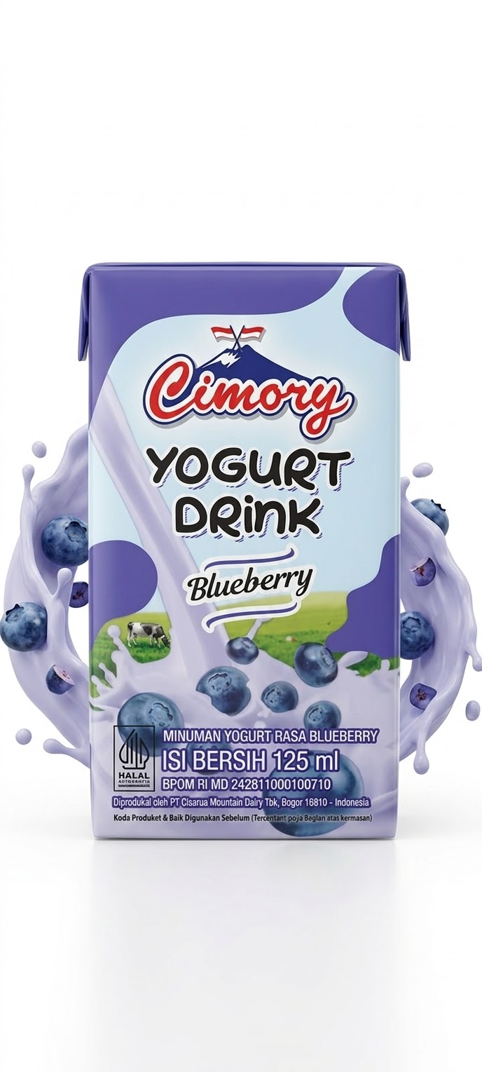 CIMORY YOGURT KIDS 125ml BLUEBERY