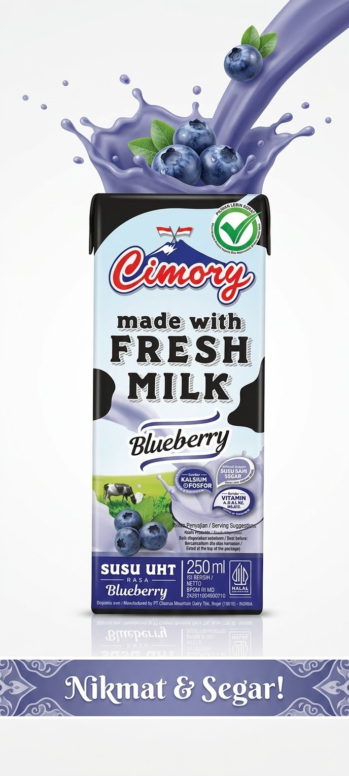 CIMORY UHT 250ml BLUEBERRY