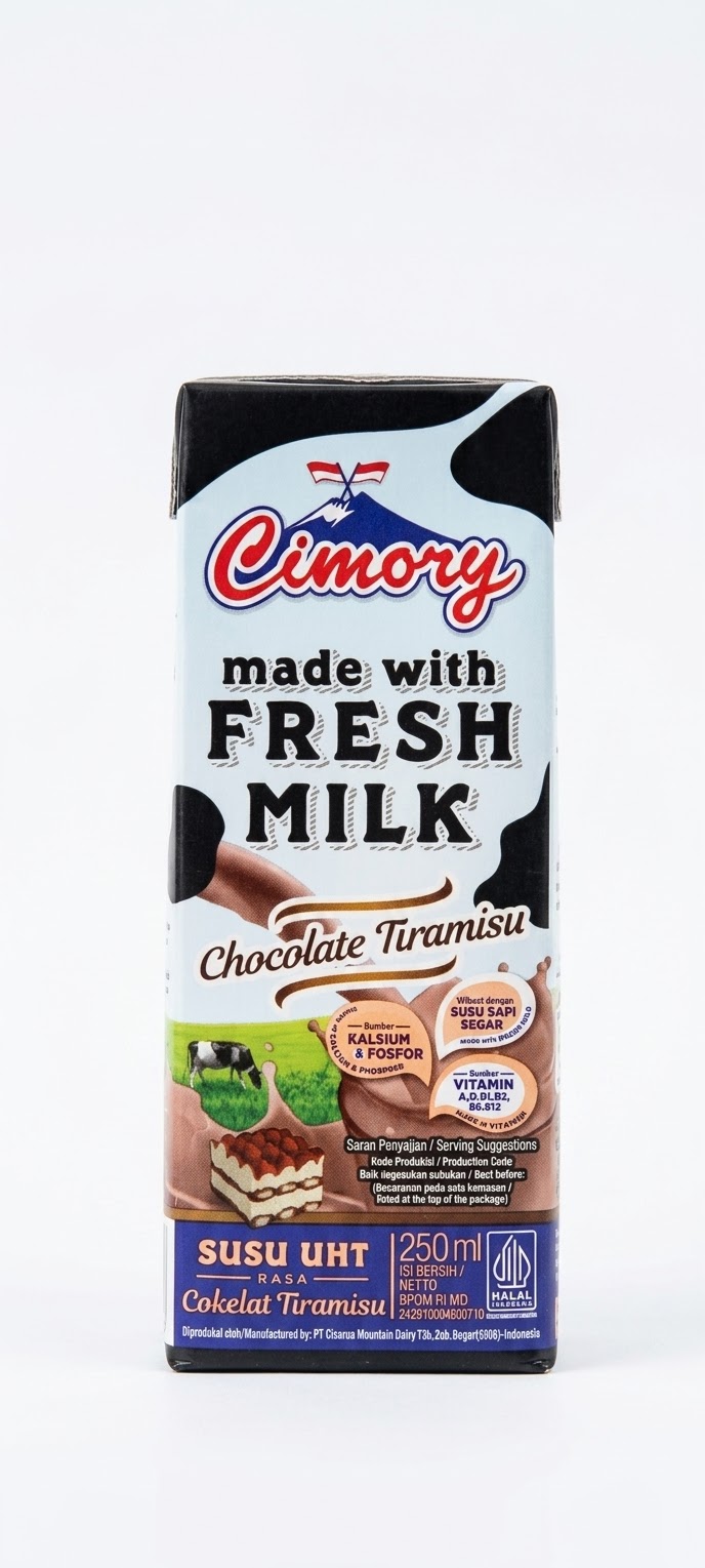 CIMORY UHT 250ml COKLAT TIRAMISU