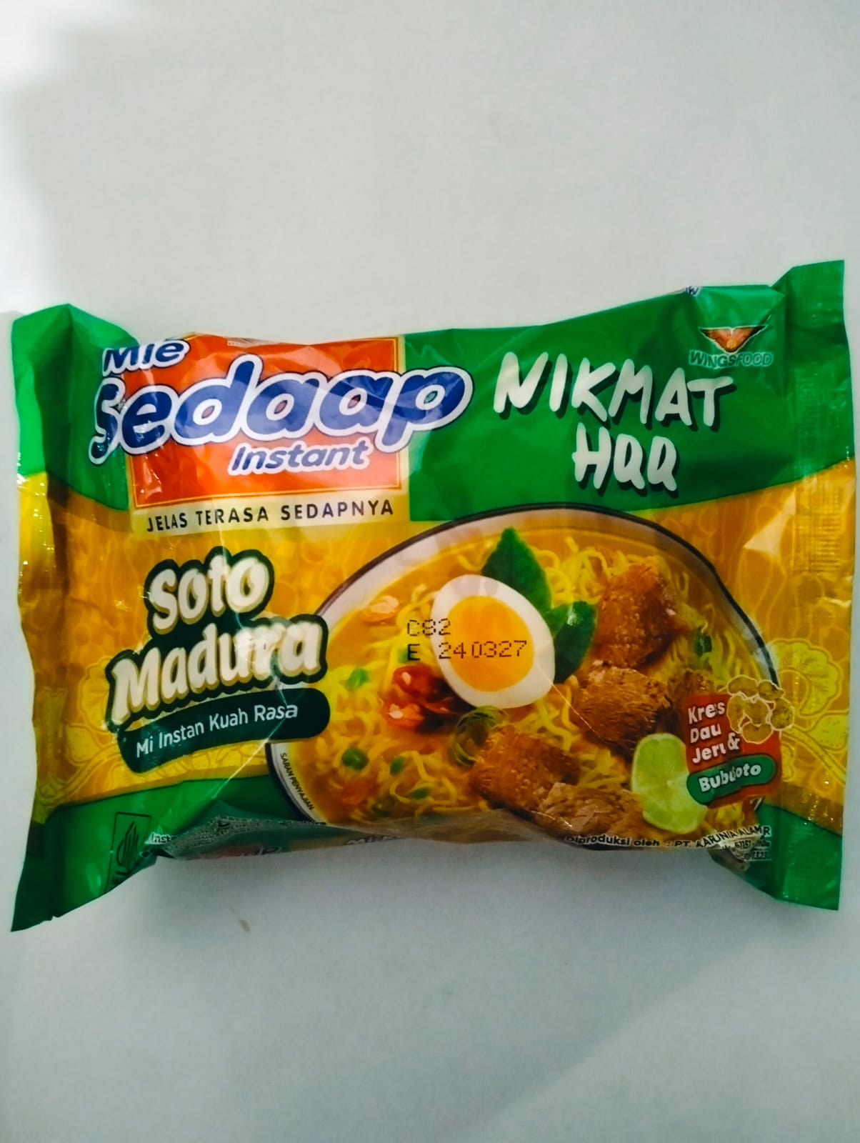 MIE SEDAP SOTO MADURA