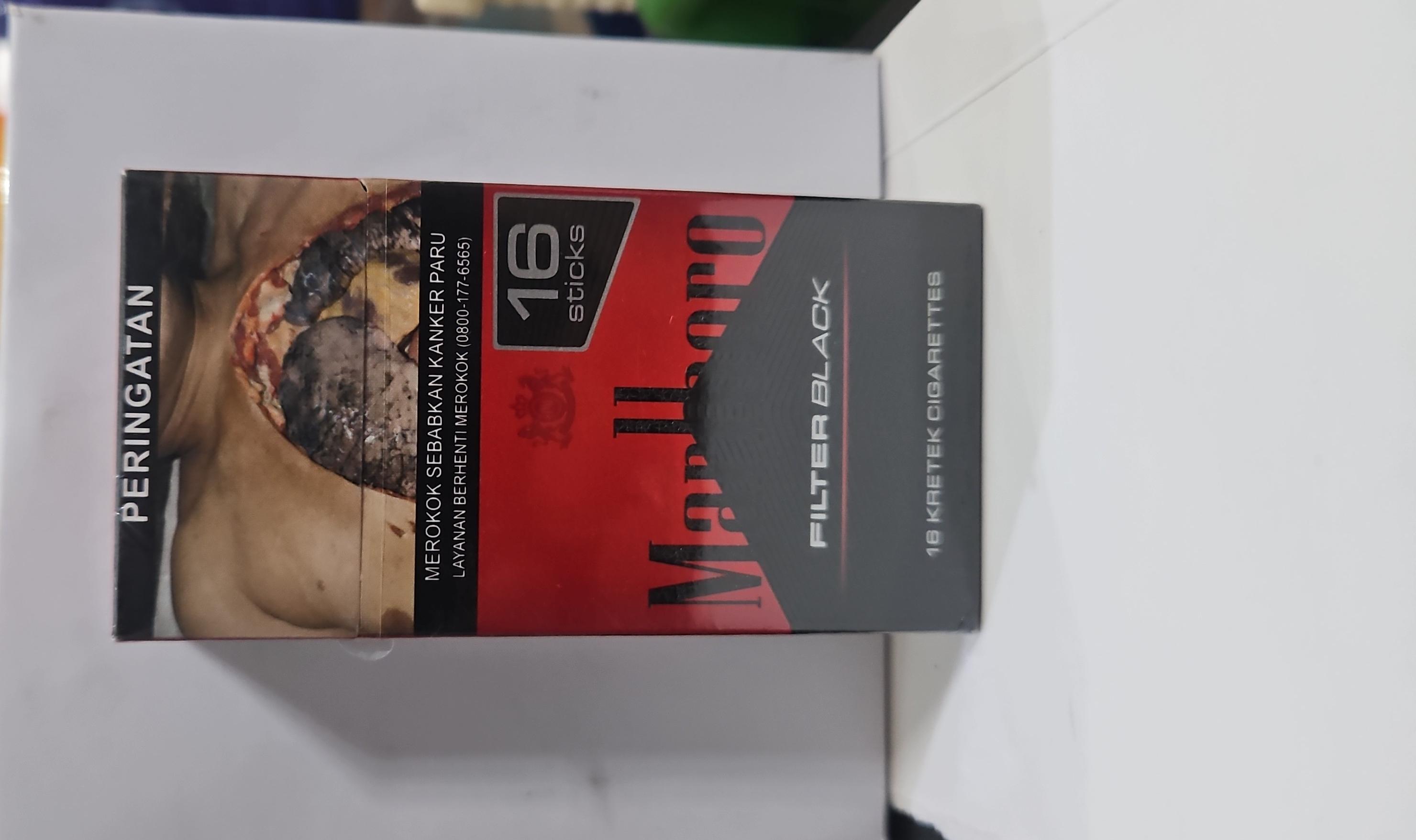 MARBORO 16 FILTER BLACK