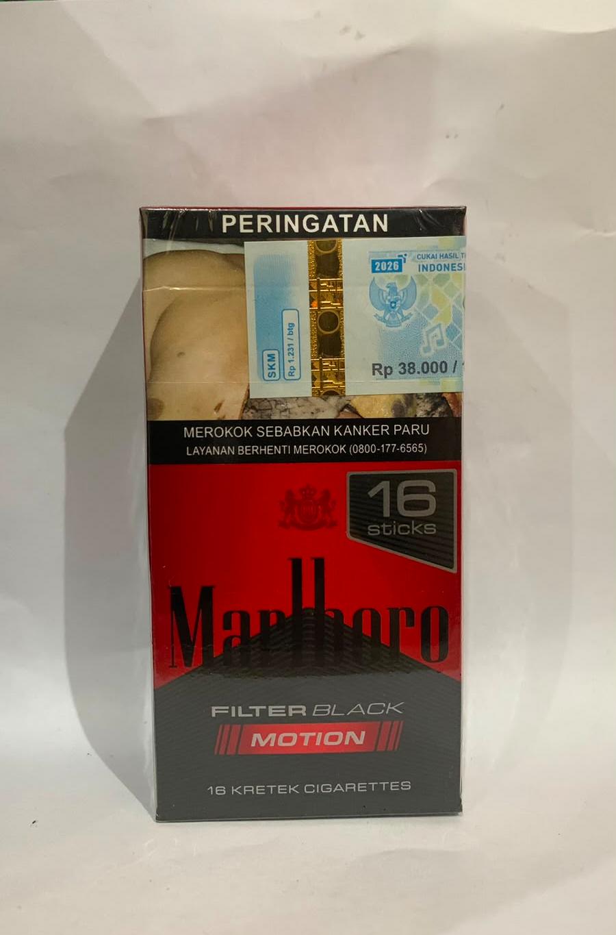 MARBORO 16 MOTION FILTER BLACK
