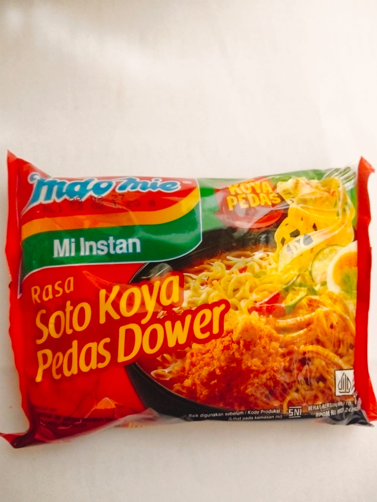 INDOMIE SOTO KOYA PEDAS