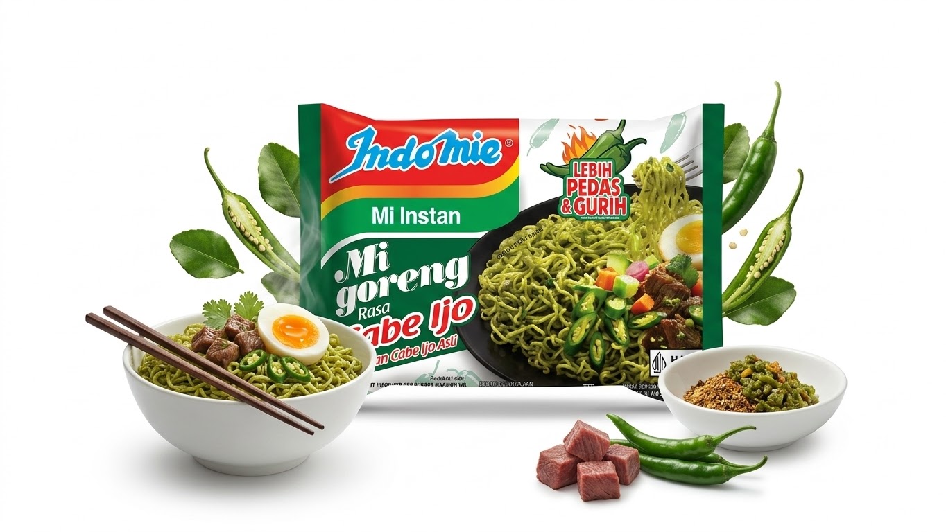 INDOMIE GORENG CABE IJO