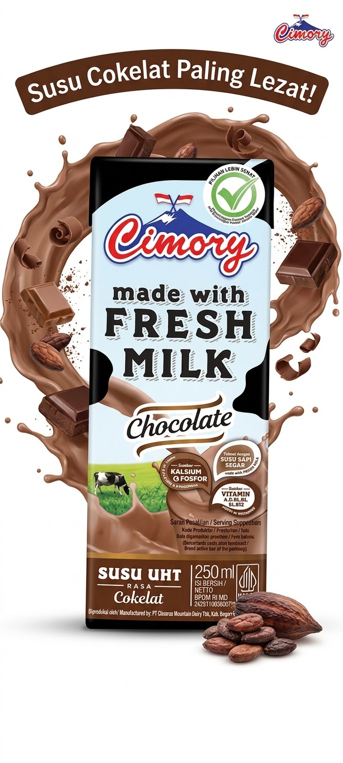 CIMORY UHT 250ml COKLAT