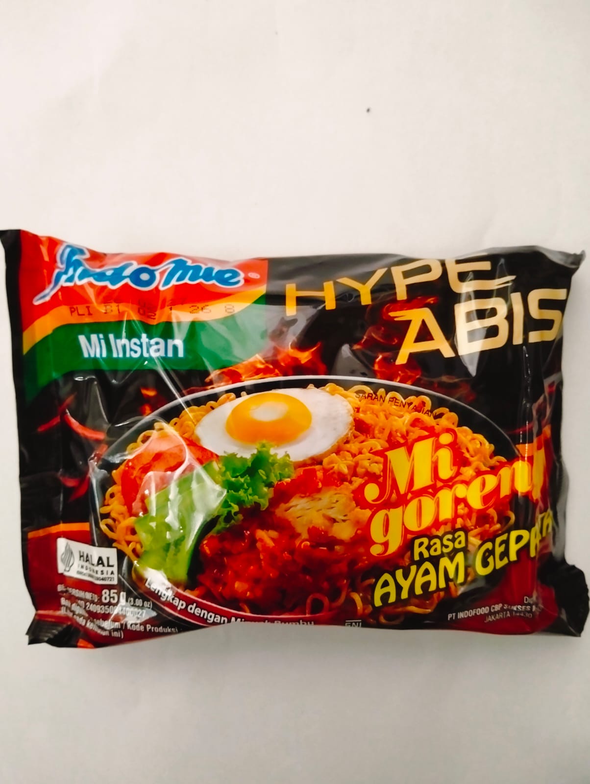 INDOMIE AYAM GEPREK