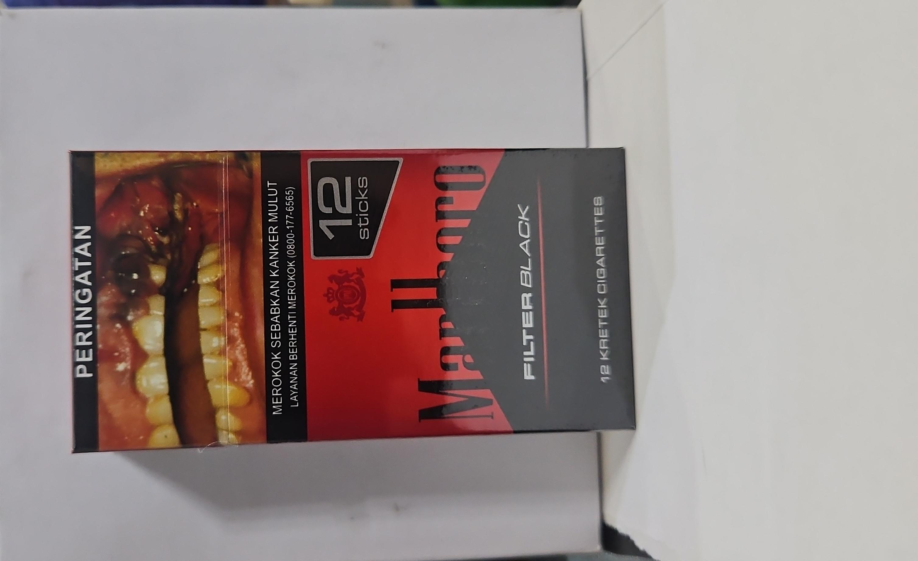 MARBORO 12 FILTER BLACK