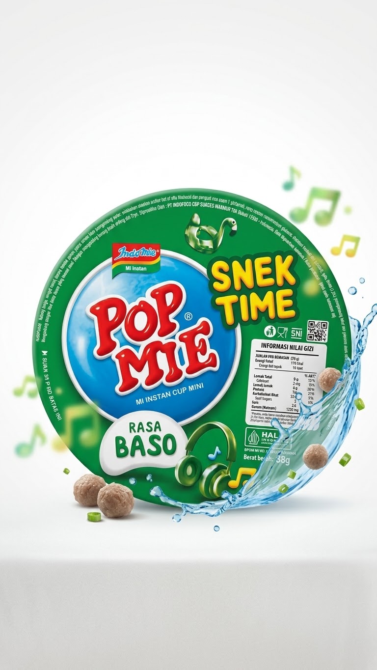 POP MIE MINI BAKSO