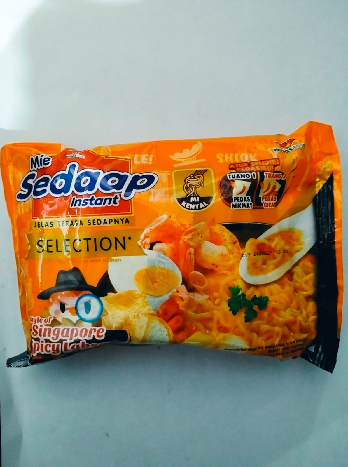 MIE SEDAP SINGAPORE LAKSA